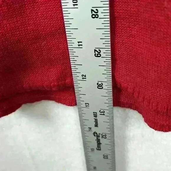 Eileen Fisher Woman Sweater Plus Size 2X-3X* Red Organic Cotton Christmas - Picture 9 of 9